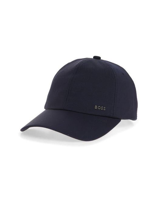 Boss Blue Zed Performance Virgin Wool Blend Baseball Cap for men