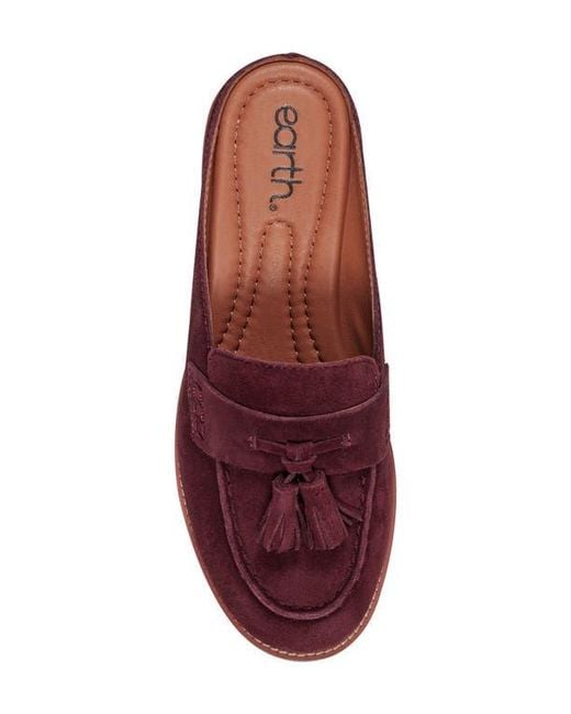 Earth Brown Everett Tassle Mule