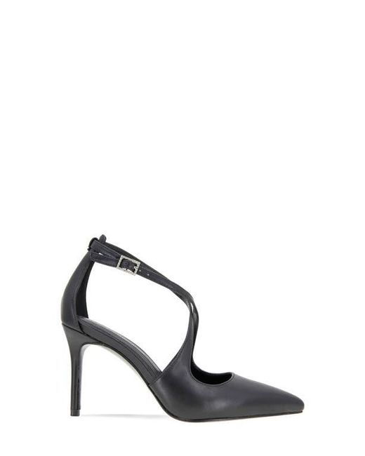 BCBGMAXAZRIA Black Bromi Ankle Strap Pump