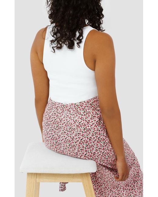 Aam The Label Pink The Cascade Skirt For Full Hips And Thighs