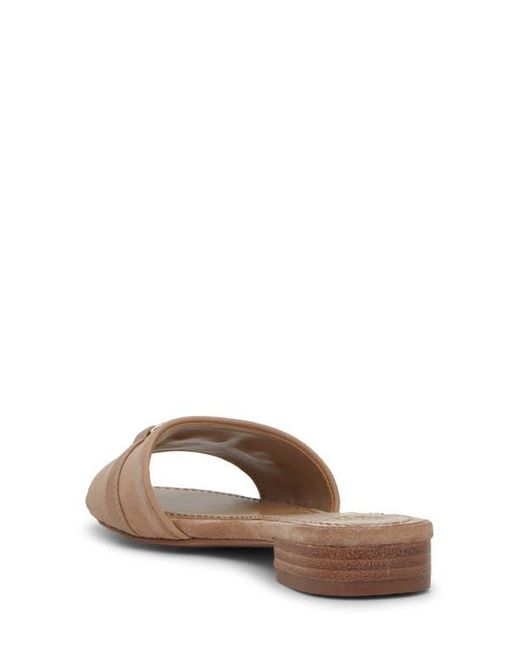 Vince Camuto Brown Maxine Slide Sandal