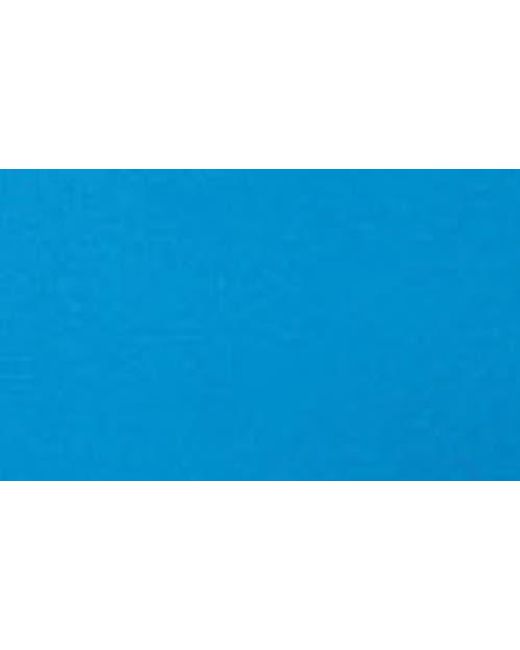 Solid & Striped Blue Contrast Binding Bikini Bottoms