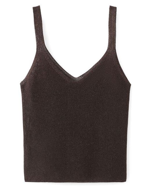 Mango Black Sweater Tank