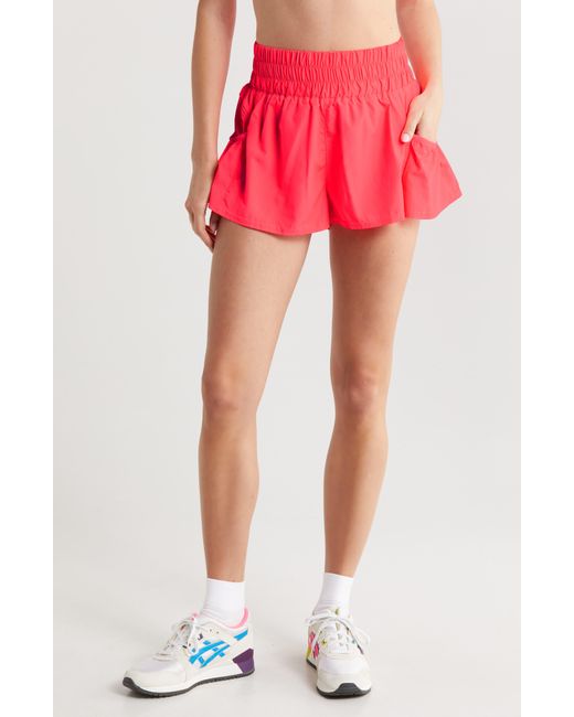 Fp Movement Pink Free People Get Your Flirt On Shorts