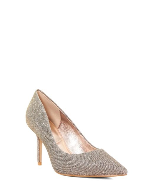 Dune Metallic Boldest Pointed Toe Pump