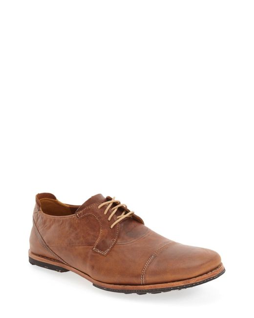 Timberland Brown Wodehouse Lost History Cap Toe Oxford for men