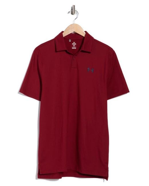 Under Armour Red Playoff Piqué Polo for men