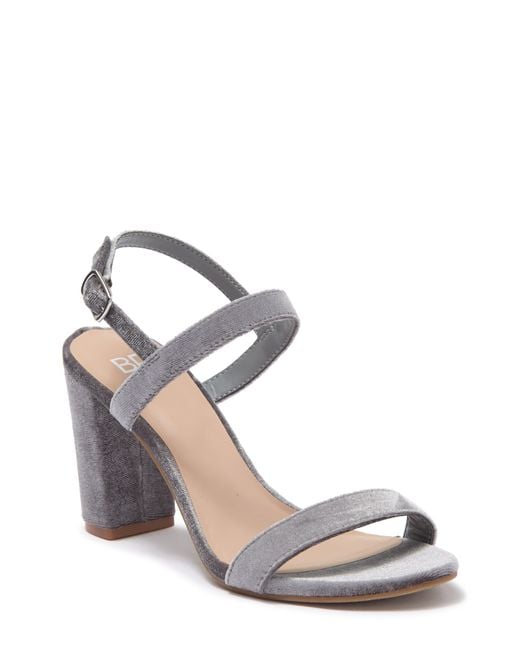 bp lula block heel slingback