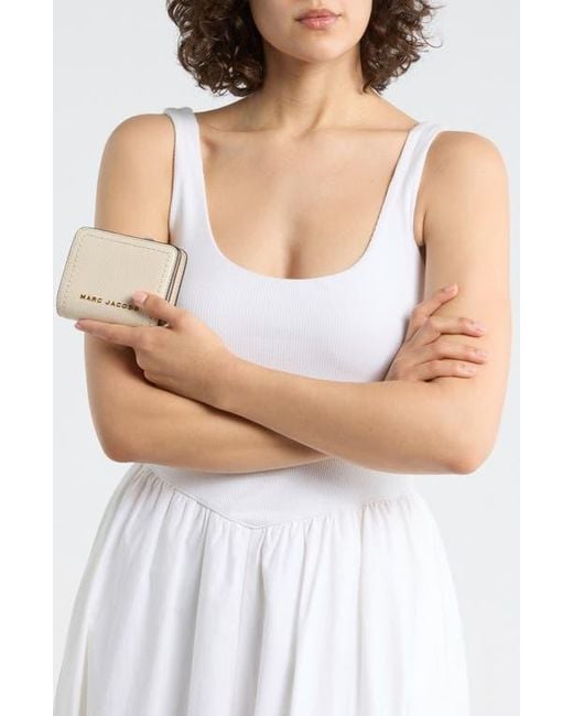 Marc Jacobs Natural Mini Compact Wallet