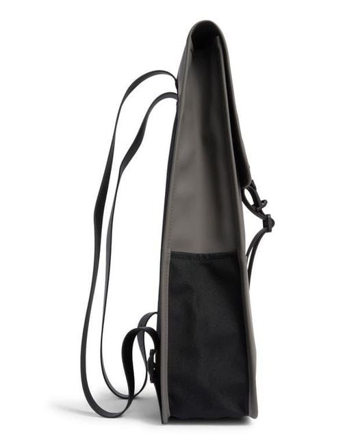 Rains Gray Waterproof Backpack