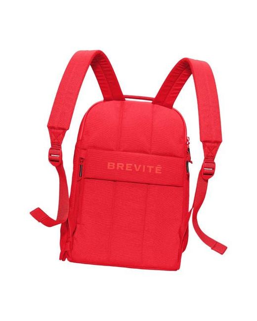 Brevite Red The Water Resistant Backpack