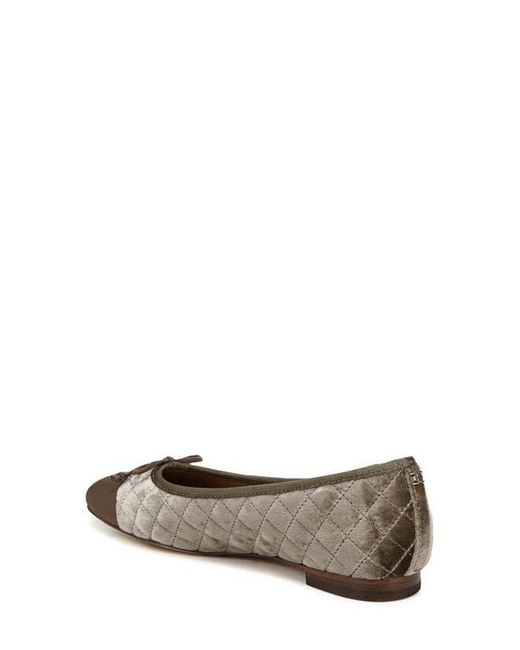 Sam Edelman Gray Marilyn Cap Toe Ballet Flat