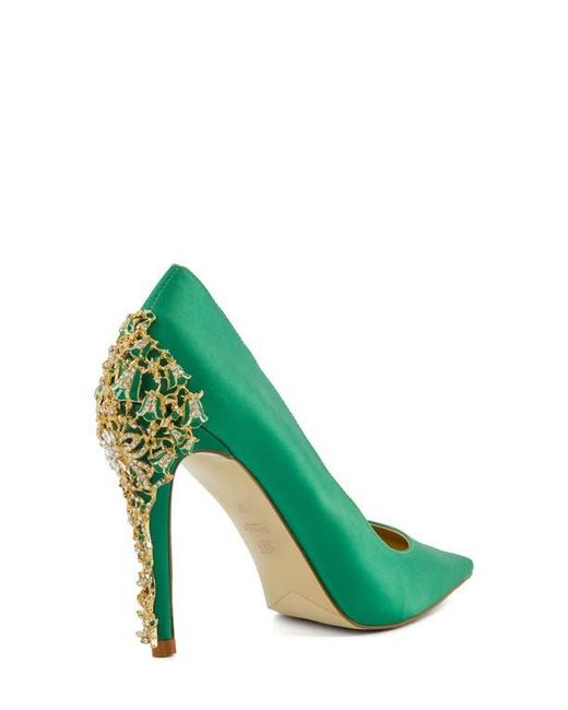 Dune Green Audleys Pointed Toe Pump
