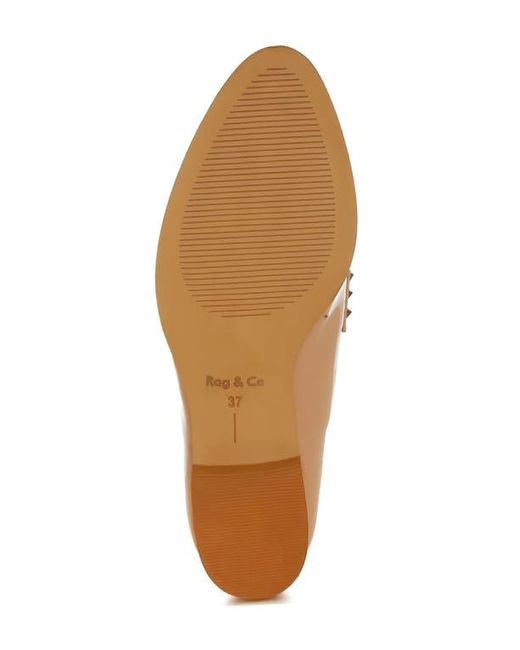 Rag & Co Brown Noshiya Penny Loafer