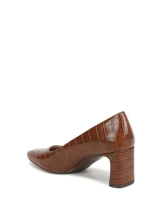 Naturalizer Brown Yuri Square Toe Pump