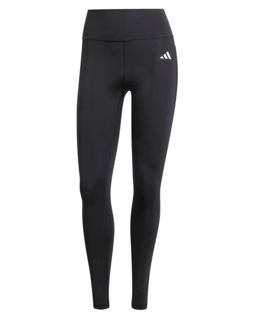 Adidas Black Optimé Essentials Stash Pocket Leggings
