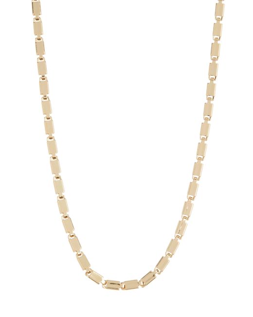 Nordstrom White Bar Chain Necklace
