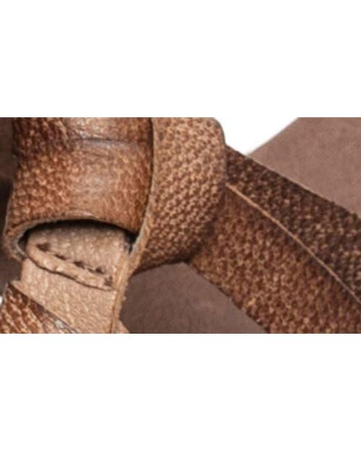 Antelope Brown Genna Platform Wedge Sandal