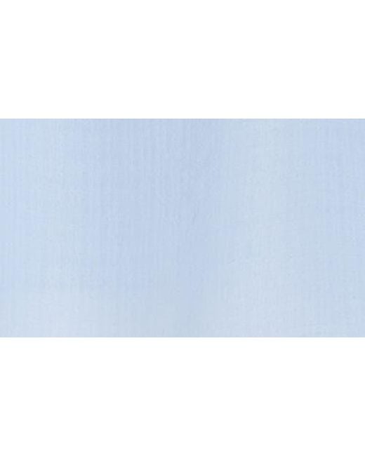 Max Studio Blue Ruffle V-Neck Top