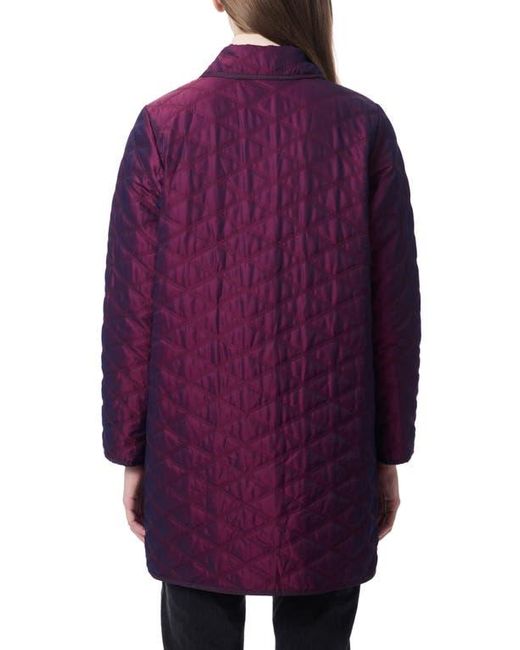 Bernardo stretch quilted walker coat online