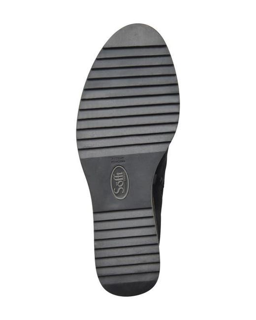 Söfft Black Emeree Water Resistant Wedge Bootie