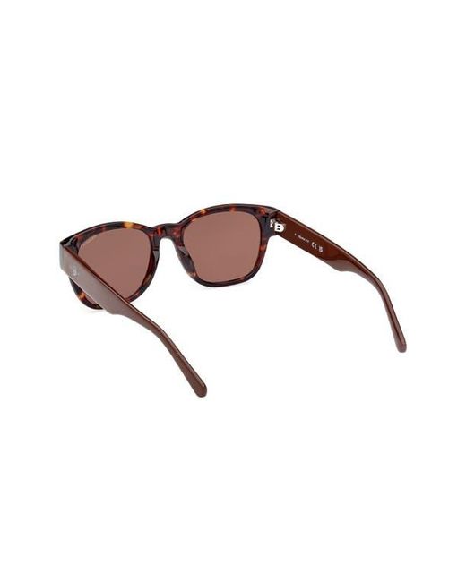 Gant Brown Square Sunglasses for men