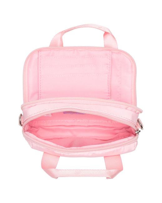 Madden Girl Pink Cellphone Crossbody Bag