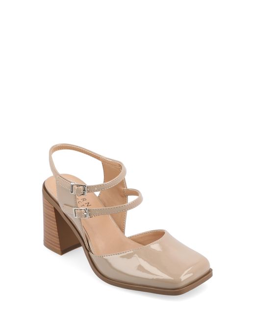 Journee Collection Pink Caisey Double Strap Mary Jane Pump