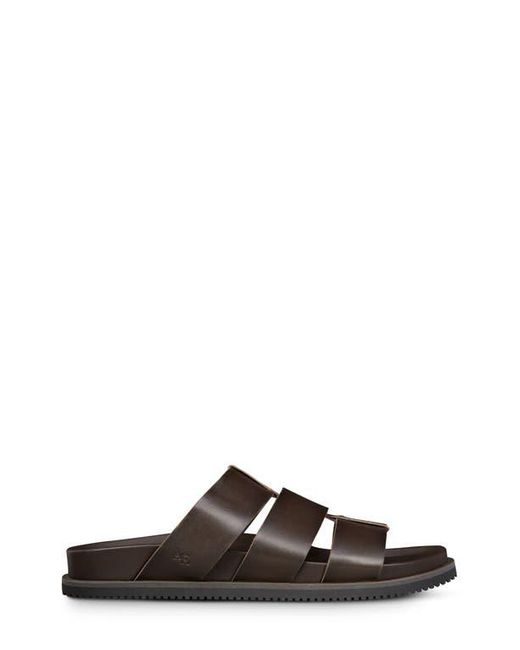 Allen Edmonds Brown Davis Slide Sandal for men