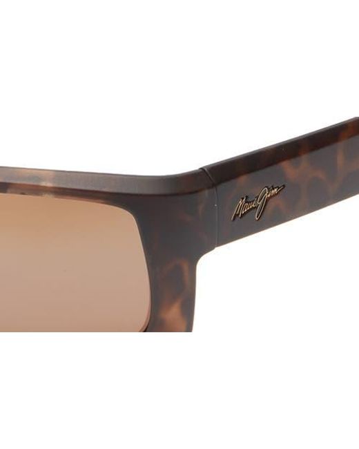 Maui Jim Multicolor 65Mm Polarized Shield Sunglasses for men