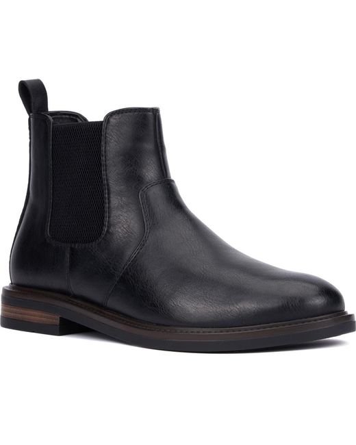 Reserved Footwear Black Ryder Pull-On Boot for men
