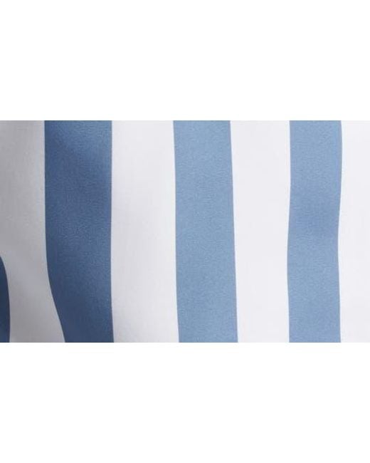 Nordstrom Blue 8-Inch Polyester Classic Swim Trunks for men