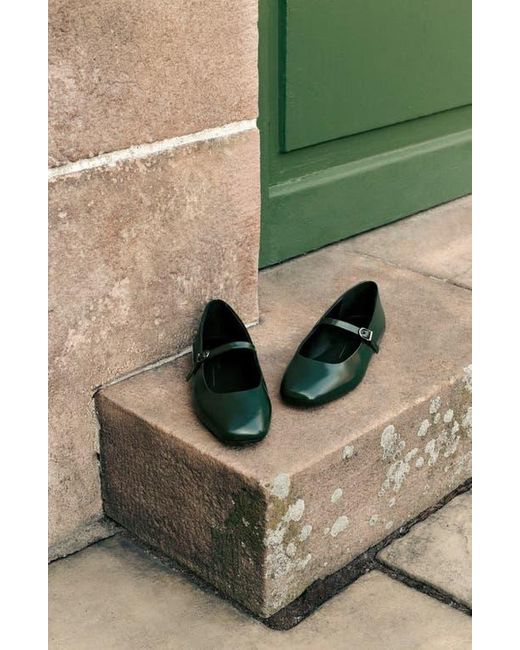 Ecco Black Margot Mary Jane Flat