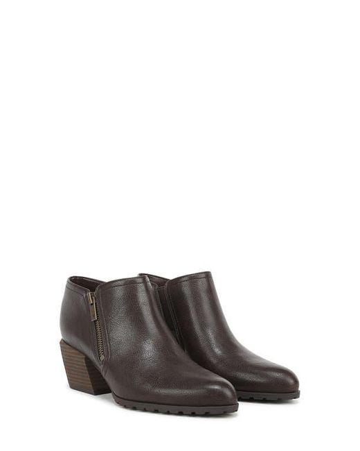 Vionic Brown Blaine Block Heel Bootie