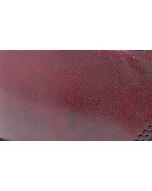 Anthony Veer Purple Oxblood Split-Toe Wallace Derby Shoes for men