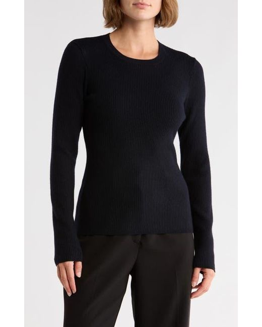 Rag & Bone Black Annalise Crewneck Sweater