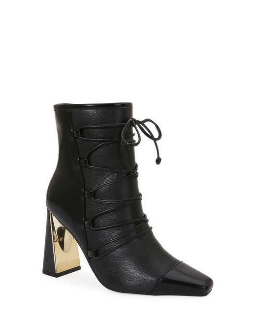 Ninety Union Black Farah Square Toe Bootie