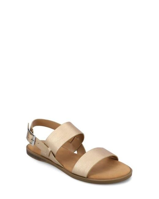 Journee Collection Natural Lavine Sandal