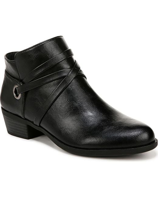 LifeStride Black Amara Bootie