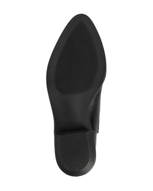 Journee Collection Black Underwood Star Western Boot