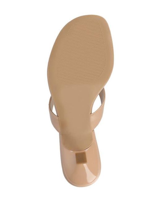 Journee Collection Natural Danielle Slide Sandal