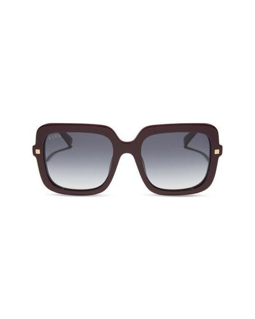 DIFF Multicolor Sandra 54Mm Gradient Square Sunglasses
