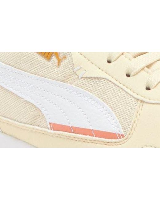 PUMA White Lace-up Graviton Sneaker