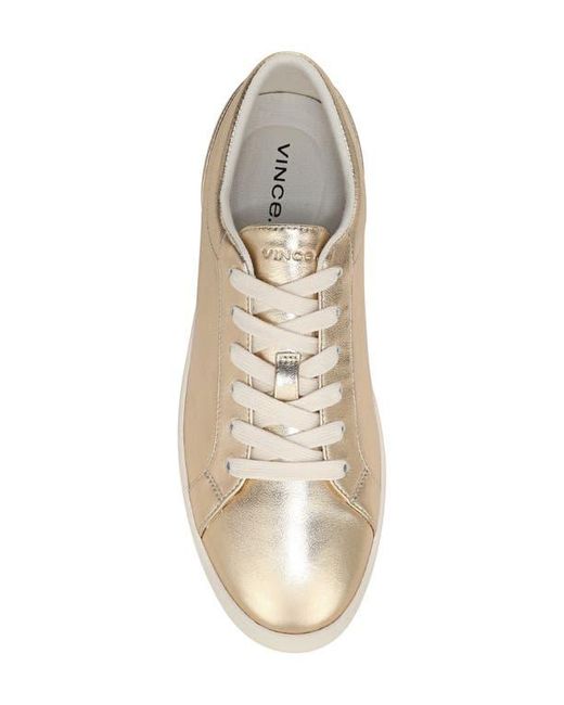 Vince Natural Kameron Leather Sneaker