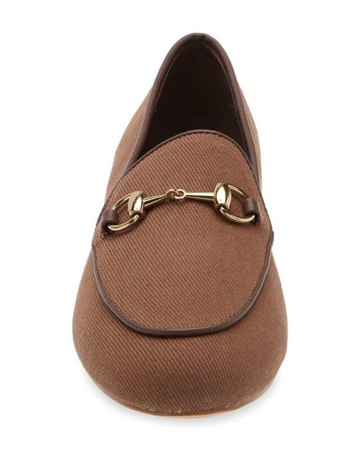 Tahari Brown Alhambra Bit Loafer