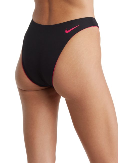 Nike Black Reversible Sling Bikini Bottoms