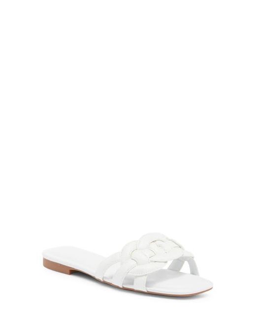Nordstrom Rack White Carolina Slide Sandal