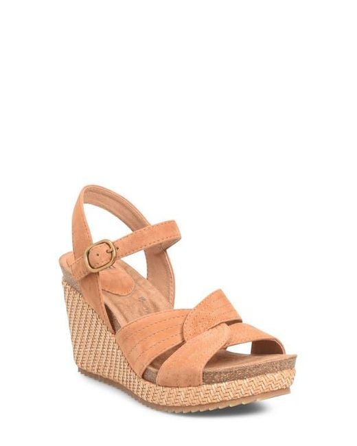 Söfft Pink Clarissa Wedge Sandal