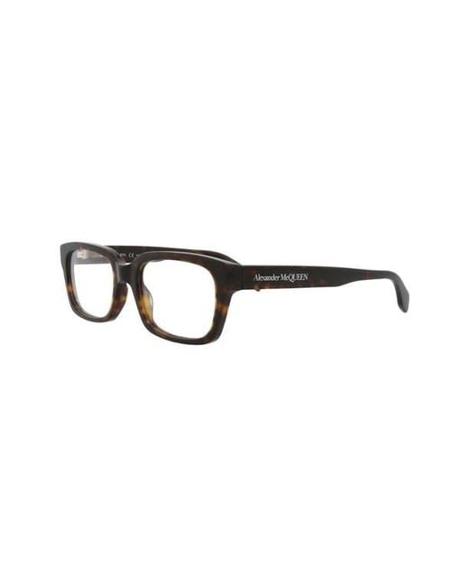 McQueen Multicolor 55Mm Square Optical Glasses for men