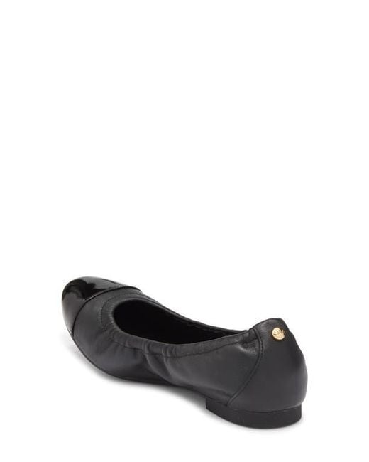 Stuart Weitzman Black Gabby Foldable Ballet Flat